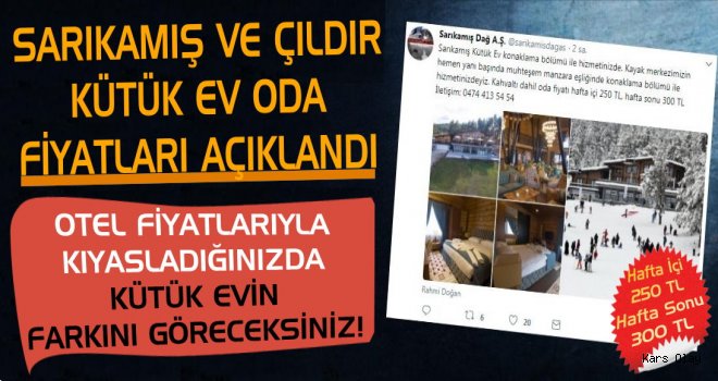 kutuk evlerin oda fiyatlari belli oldu