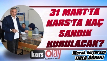 31 Mart İçin Oy Kullanılacak Sandık ve Seçmen Sayısı Açıklandı