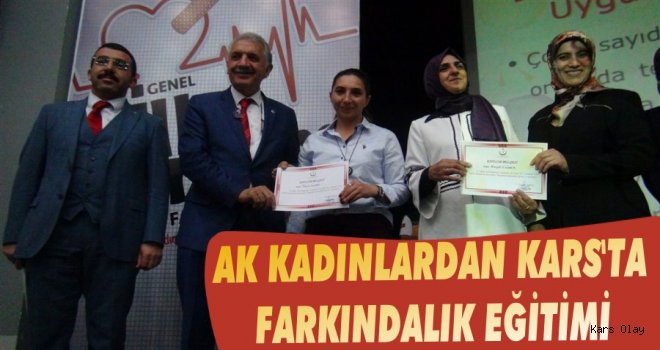 Ak Partili Kadınlardan Kars'ta Farkındalık Eğitimi