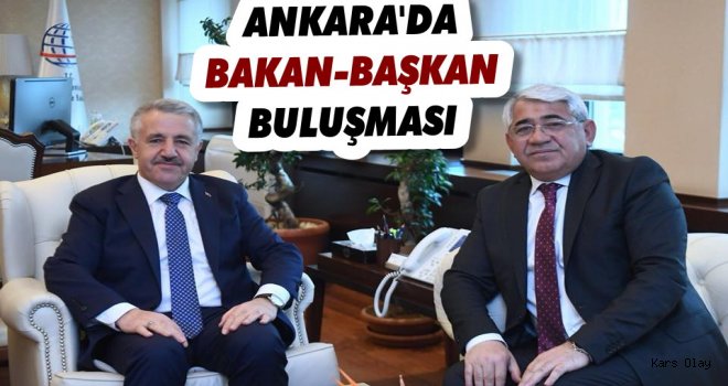 Ankara'da Bakan-Başkan Buluşması