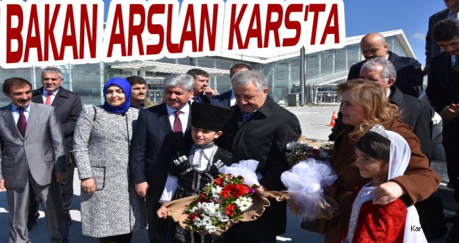 Bakan Arslan Kadın Kolları Kongresi İçin Kars'ta