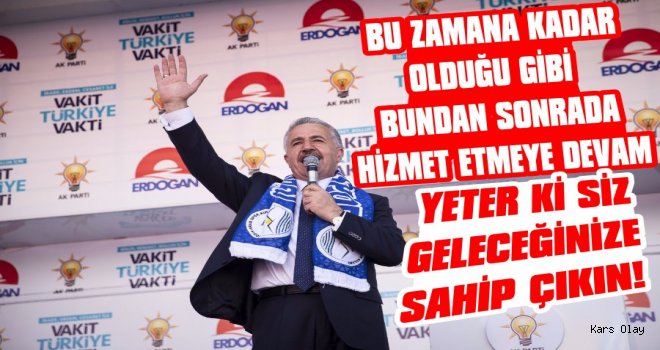 Bakan Arslan: 'Sandıklara Güçlü Bir Şekilde Sahip Çıkın'