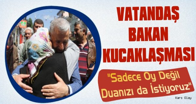 Bakan Arslan'dan Kars'ta Esnafa Arefe Ziyareti