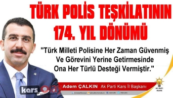 Başkan Çalkın'dan Polis Haftası Mesajı