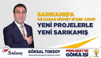 Başkan Toksoy Yeni Dönemde Projelerinden Bir Kaçını Açıkladı