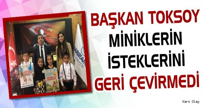 Başkan Toksoy'dan Köy Okullarına Destek