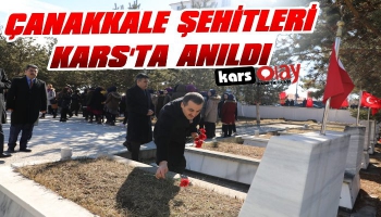 Çanakkale Şehitleri Kars'ta Anıldı