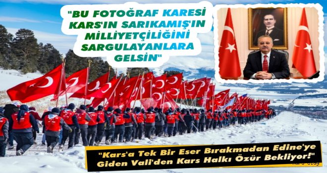 Eski Kars Valisi Günay Özdemir'e Tepkiler Git Gide Büyüyor