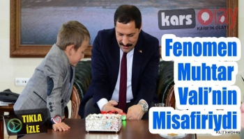 Fenomen Muhtar Vali’nin Misafiriydi