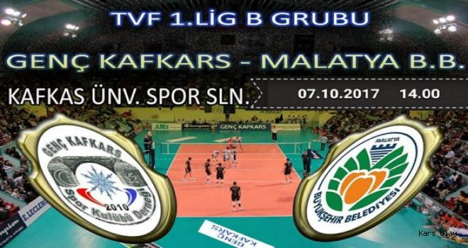 Genç Kafkars Yarın Kars'ta Voleybol Maçına Çıkıyor