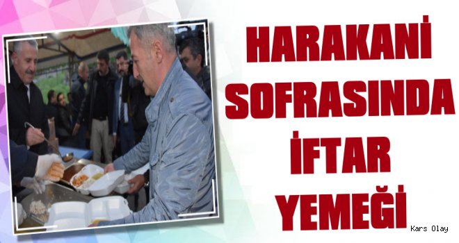 Hasan Harakani Sofrasında İftar