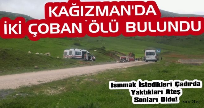 Kağızman'da İki Çoban Ölü Bulundu!