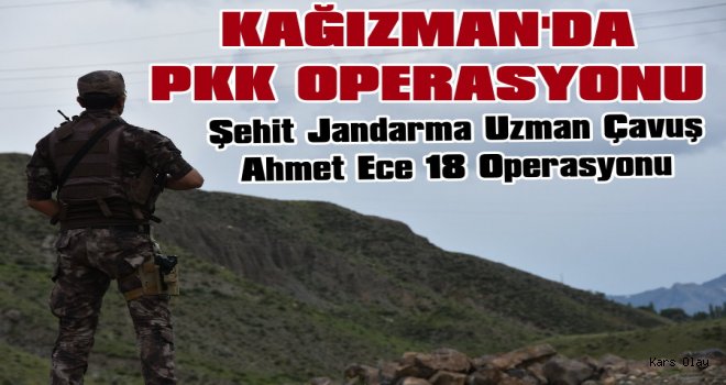 Kağızman'da Jandarma'dan EYP Operasyonu