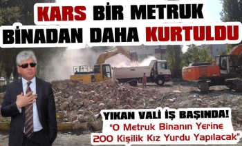 Kars'a 200 Kişilik Kız Öğrenci Yurdu Yapılıyor