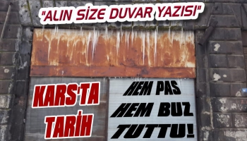 Kars'ın Tarihi Hem Pas Hem Buz Tuttu