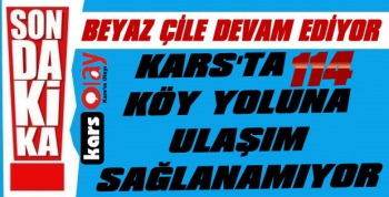 Kars'ta 114 Köye Ulaşılamıyor