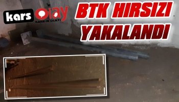 Kars'ta BTK Hırsızı Yakalandı