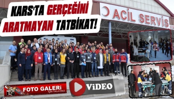 Kars'ta Gerçeğini Aratmayan Tatbikat!