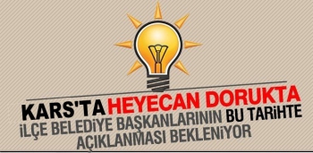 Kars'ta heyecan dorukta