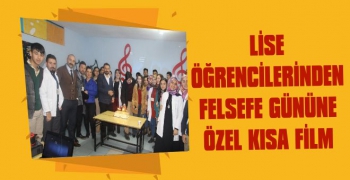 Kars’ta lise öğrencileri  felsefe  gününü kutladı