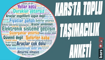 Kars'ta Toplu Taşımacılık Anketi