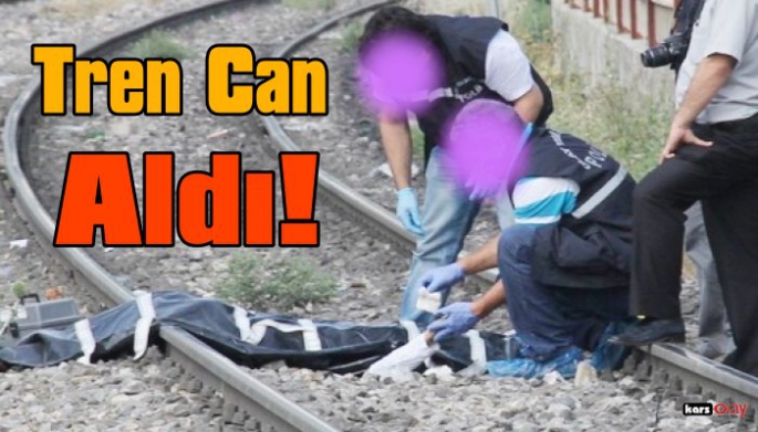 Kars'ta Tren Can Aldı!