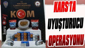 Kars'ta Uyuşturucu Operasyonu