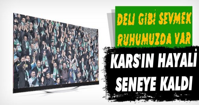 Kars'ın hayali seneye kaldı