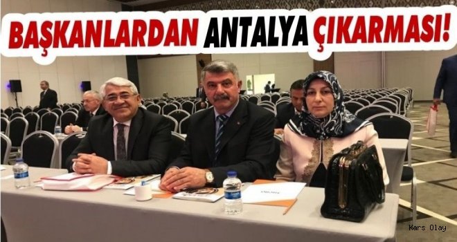 Kars'lı Başkanlar'dan Ankara Çıkarması!