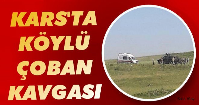 Kars'ta Çobanlar İle Köylüler Birbirine Girdi