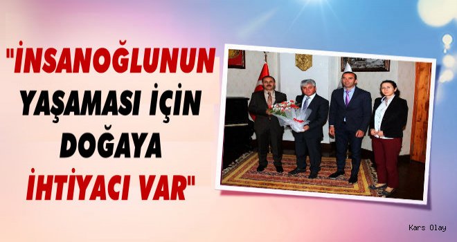 Kars'ta Dünya Çevre Günü Kutlaması