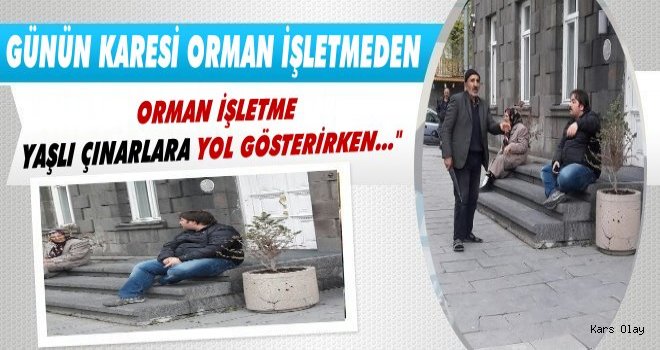 Kars'ta Günün Karesi Orman İşletmeden