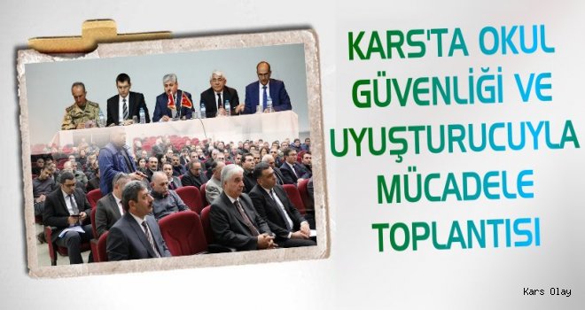 Kars'ta Okullardaki Uyuşturucuya Savaş Açıldı