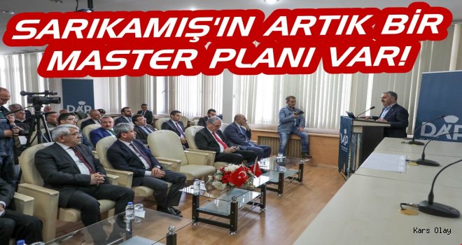 Kars'ta Sarıkamış Turizm Master Planı Toplantısı