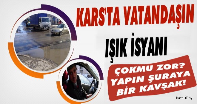 Kars'ta Vatandaşların Işık İsyanı