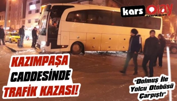 Kazımpaşa Caddesinde Trafik Kazası