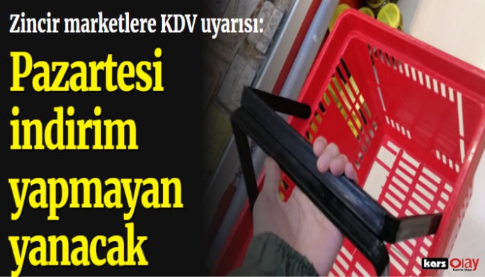 Kdv İndirimi Resmi Gazete'de Yayımlandı, İndirime Gitmeyen Marketler Yandı