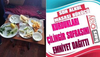 Kars'ta Kurdukları Çilingir Sofrasını Emniyet Dağıttı