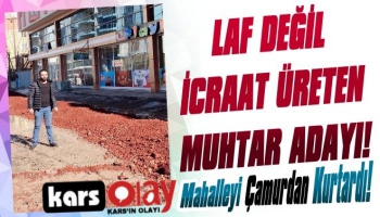 Laf Değil İcraat Üreten Muhtar Adayı