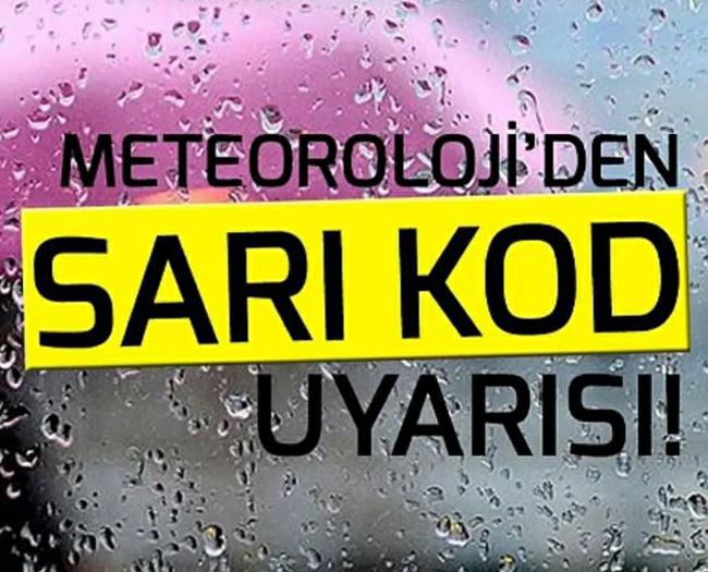 Meteoroloji'den Kars için sarı kodlu uyarı