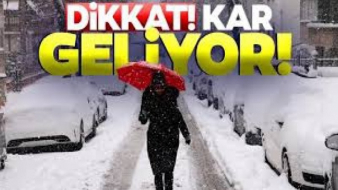 Meteoroloji’den kritik uyarı: Kars'a kar geliyor