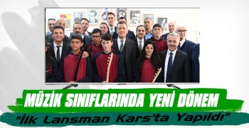 Milli Eğitim Bakanı Ziya Selçuk Kars'ta