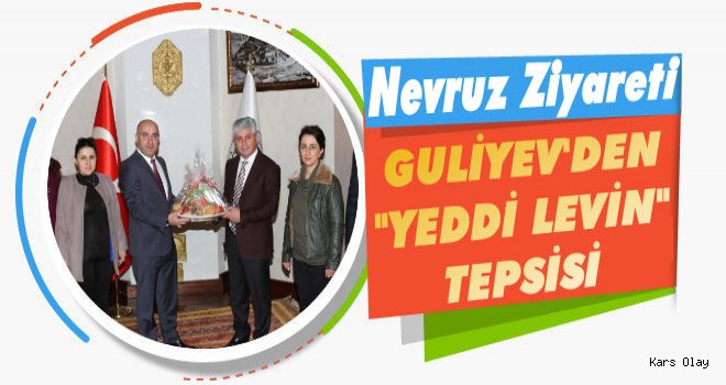 Nuru Guliyev'den Vali Doğan'a ziyaret