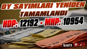 Oy Sayımları Tamamlandı İşte Sonuçlar