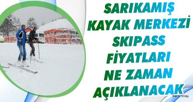 Sarıkamış Kayak Merkezi SkiPass Fiyatlarını Bekliyor!