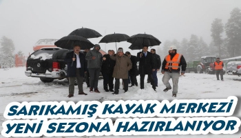 Sarıkamış Kayak Merkezi Yeni Sezona Hazırlanıyor