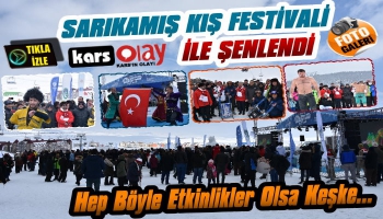 Sarıkamış Kış Festivali İle Şenlendi