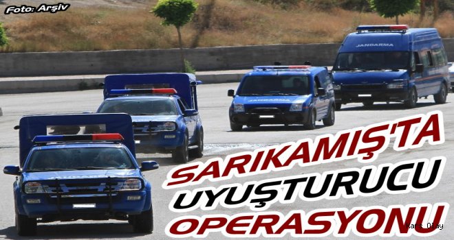 Sarıkamış'ta Uyuşturucu Operasyonu