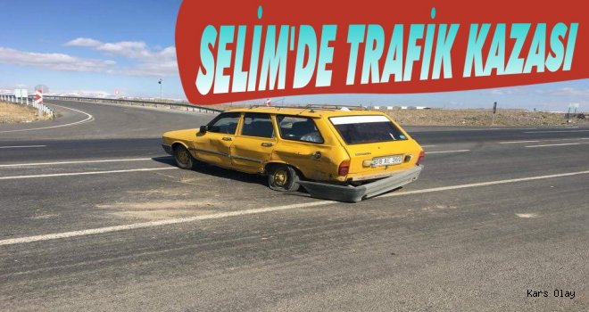 Selim'de Trafik Kazası!