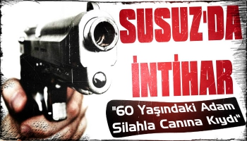 Susuz’da İntihar